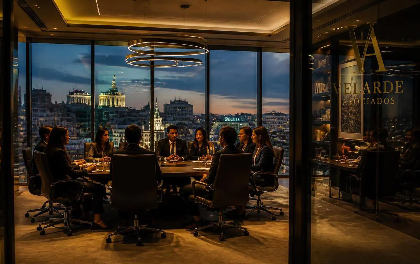 Equipo profesional de Sígusta Inversiones en una reunión