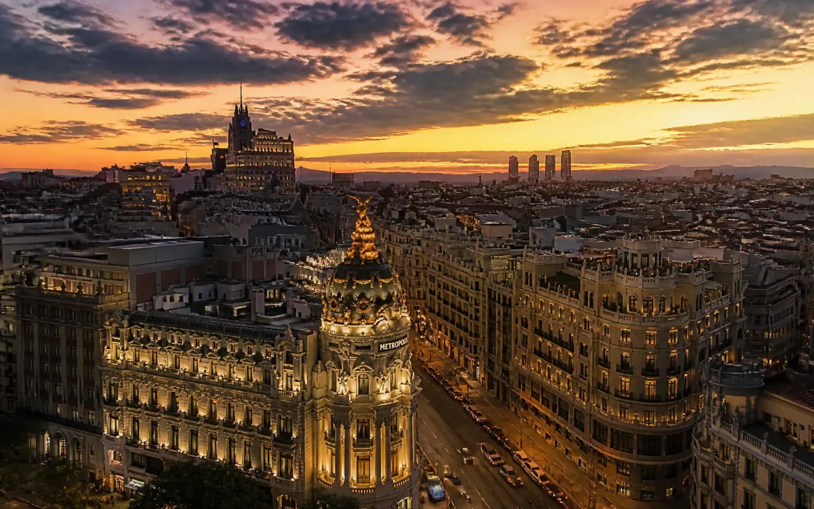 Vista aérea de la ciudad donde opera Sígusta Inversiones