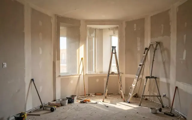Vivienda en proceso de reforma